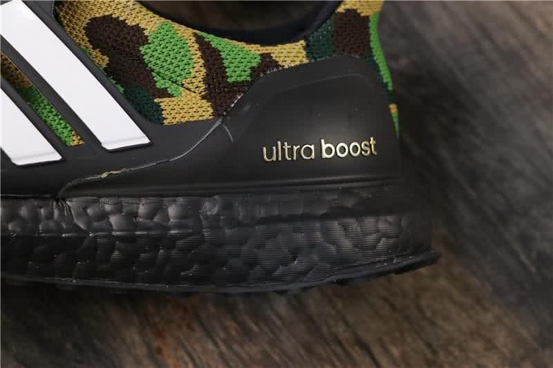 Adidas Ultra Boost 4.0 Men Women Black Green Shoes 7