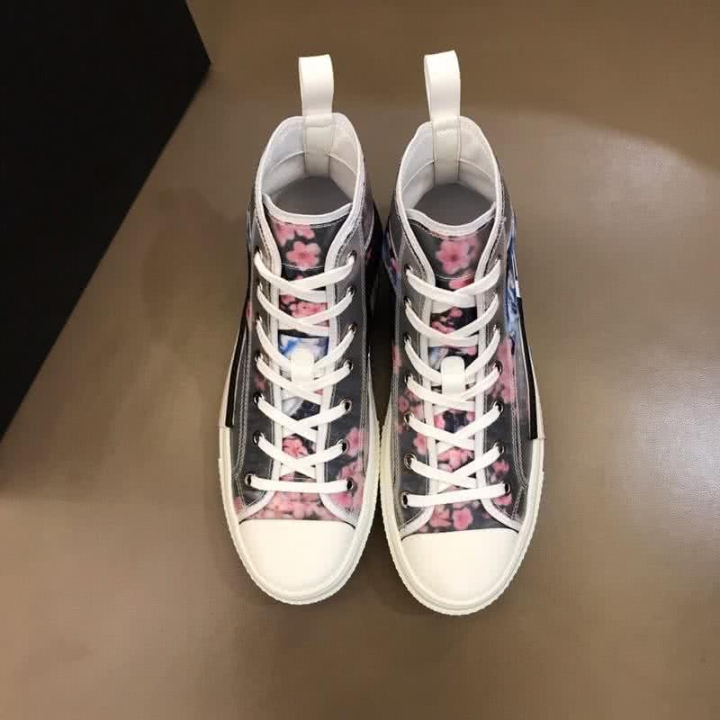 Dior Sneakers High Top Dinosaur And Blossom Men 3