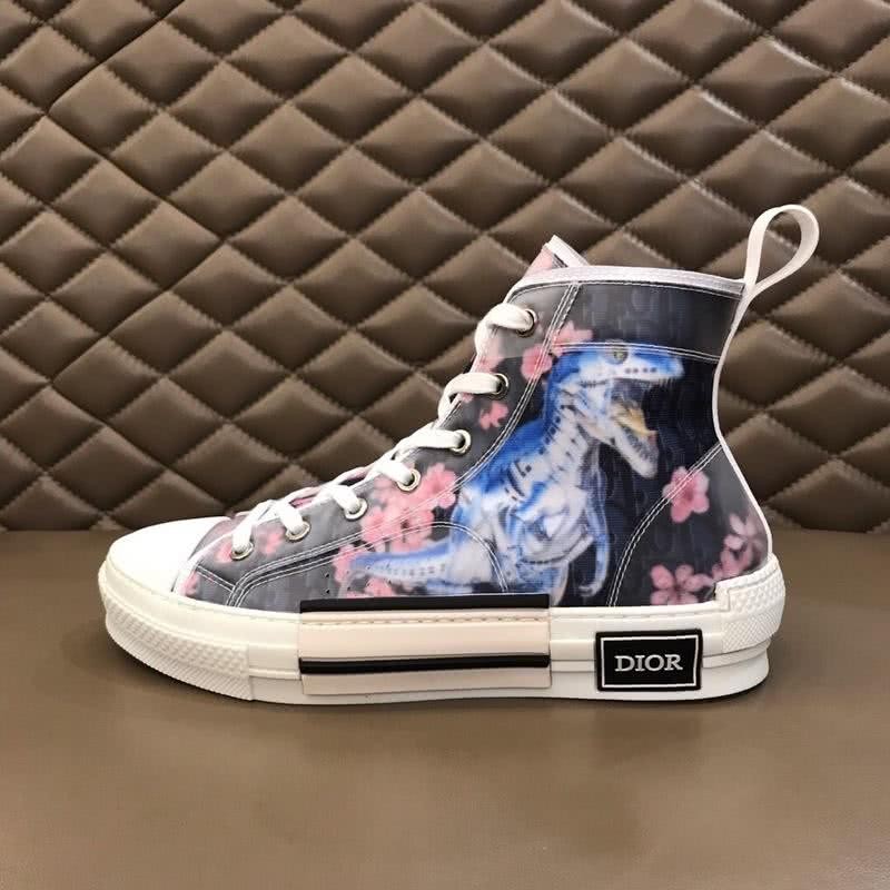 Dior Sneakers High Top Dinosaur And Blossom Men 5