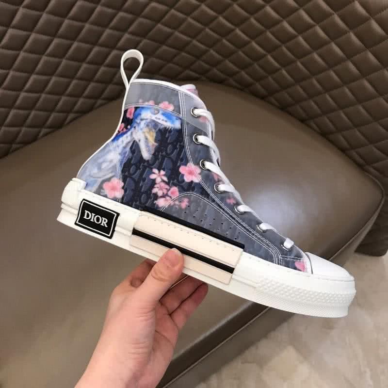 Dior Sneakers High Top Dinosaur And Blossom Men 6