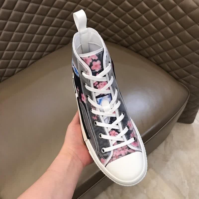 Dior Sneakers High Top Dinosaur And Blossom Men 7
