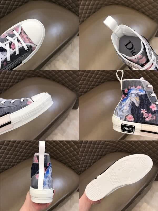 Dior Sneakers High Top Dinosaur And Blossom Men 9