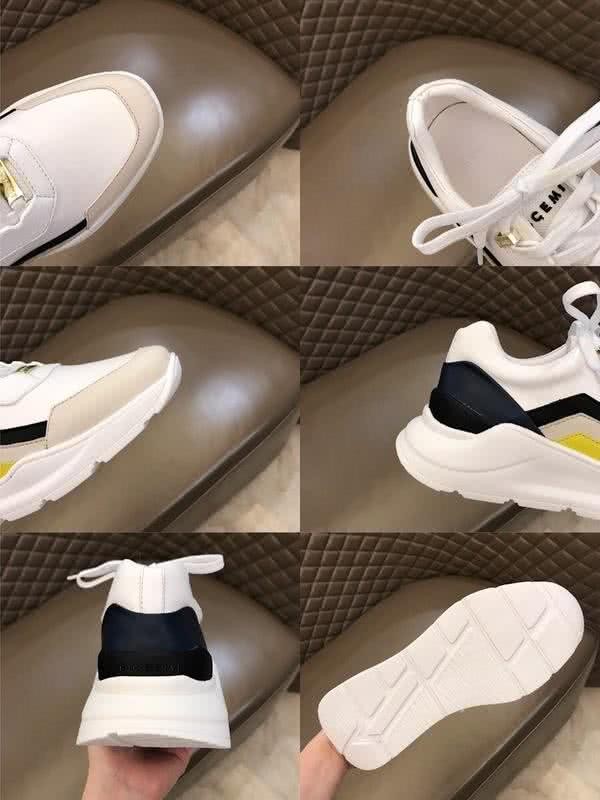 Buscemi Sneakers White Black Yellow Men 9