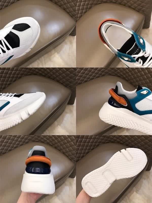 Buscemi Sneakers White Blue Black Orange Men And Women 9