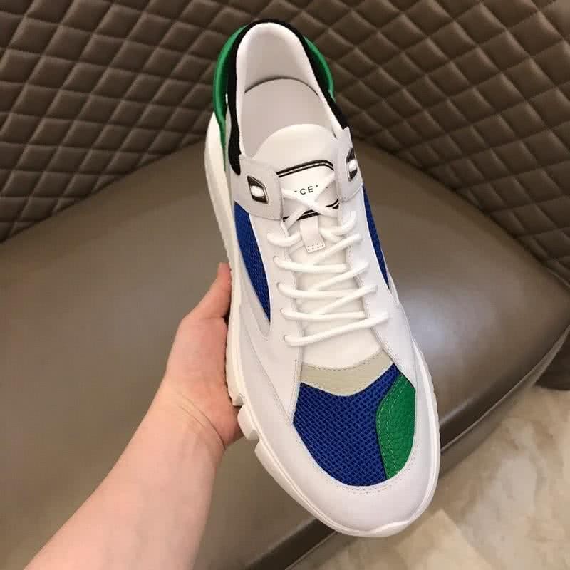 Buscemi Sneakers White Blue Green Black Men And Women 7