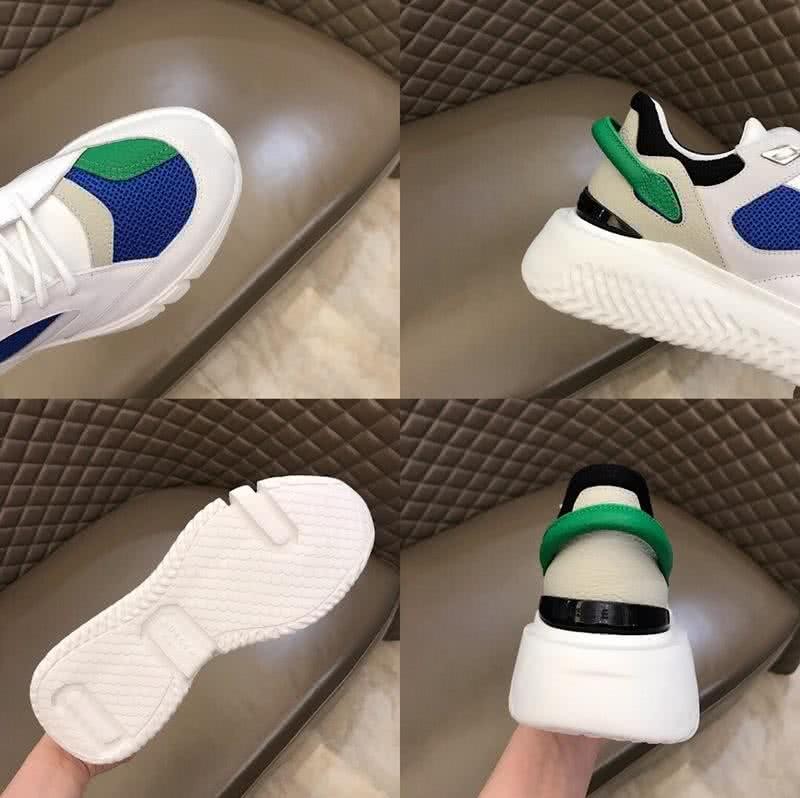 Buscemi Sneakers White Blue Green Black Men And Women 9