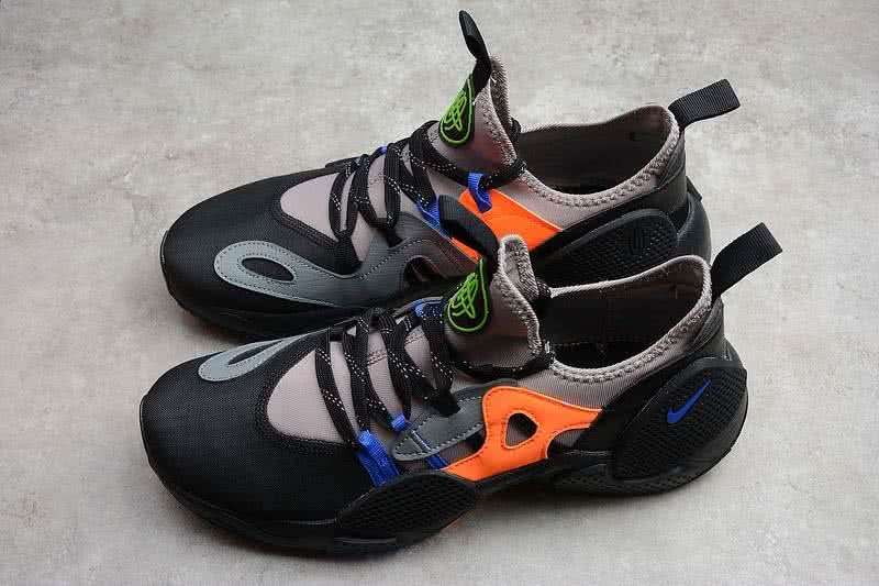 Nike Air Huarache E.D.G.E. TXT Men Black Purple Shoes 1
