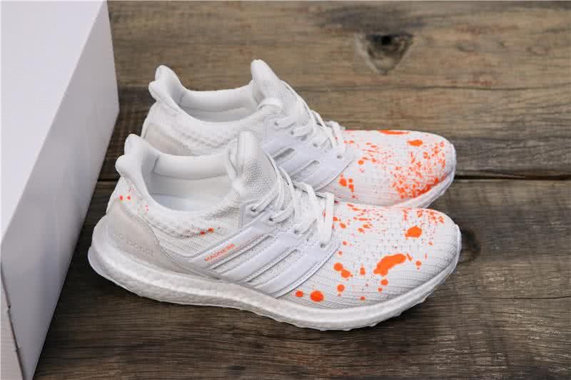 Adidas UltraBoost x Madness Men Orange White Shoes 8