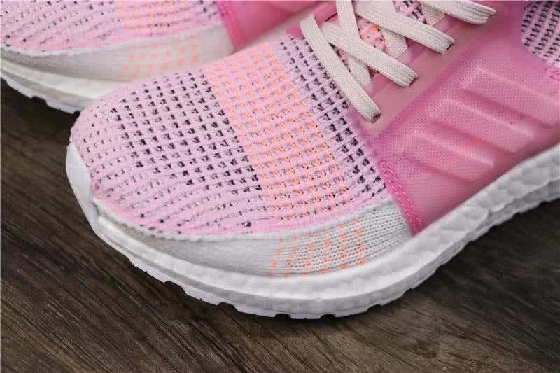 Adidas Ultra BOOST 19W UB19 Women Pink White Shoes 7