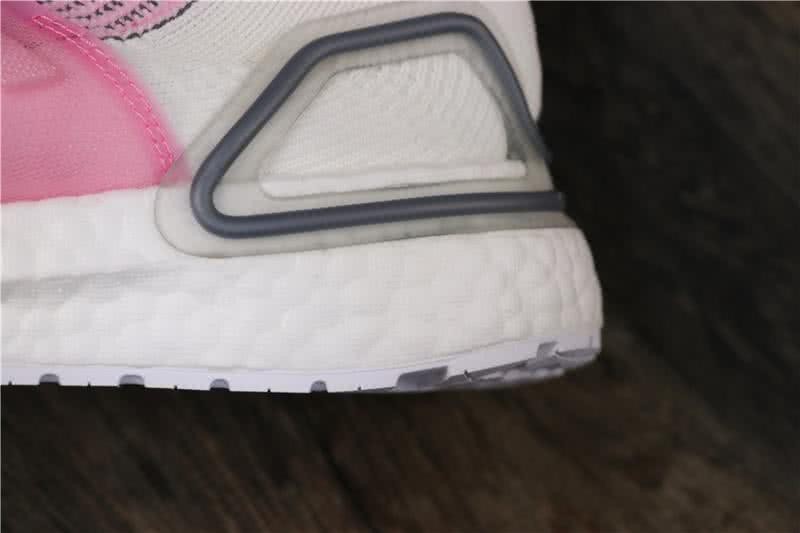 Adidas Ultra BOOST 19W UB19 Women Pink White Shoes 8