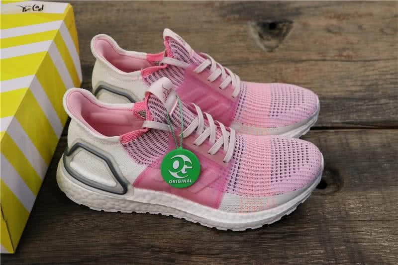 Adidas Ultra BOOST 19W UB19 Women Pink White Shoes 2