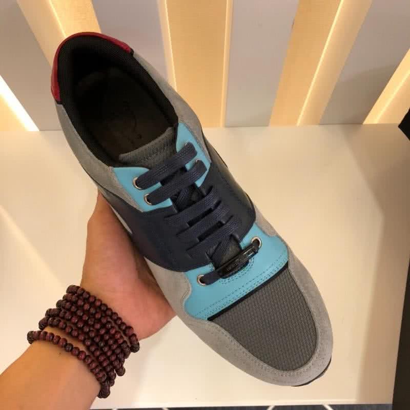 Dior Sneakers Lace-ups Black Grey Blue Red Men 3