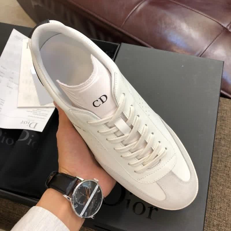 Dior Sneakers Lace-ups White Grey And Black Men 3