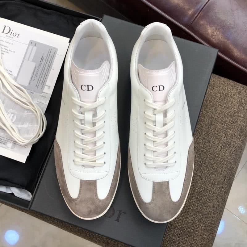 Dior Sneakers Lace-ups White Grey Men 9