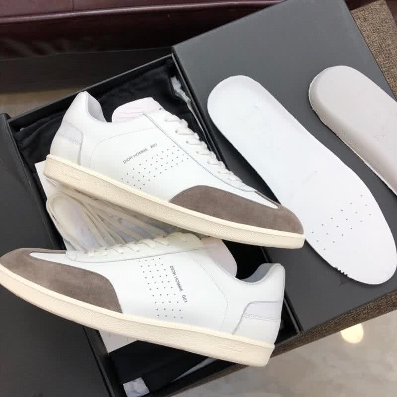Dior Sneakers Lace-ups White Grey Men 6