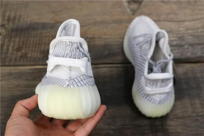 Adidas Yeezy Boost 350 V2 Men Women White Static Reflective Shoes 4