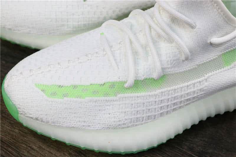 Adidas Yeezy Boost 350 V2 Men Women White Green Shoes 5