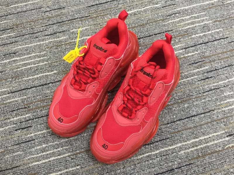 Balenciaga Triple s Trainers Top Quality Red Sneakers Air Men Women 2
