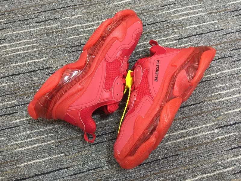 Balenciaga Triple s Trainers Top Quality Red Sneakers Air Men Women 4