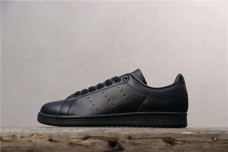 Adidas Stan Smith Men Women Black Shoes 2