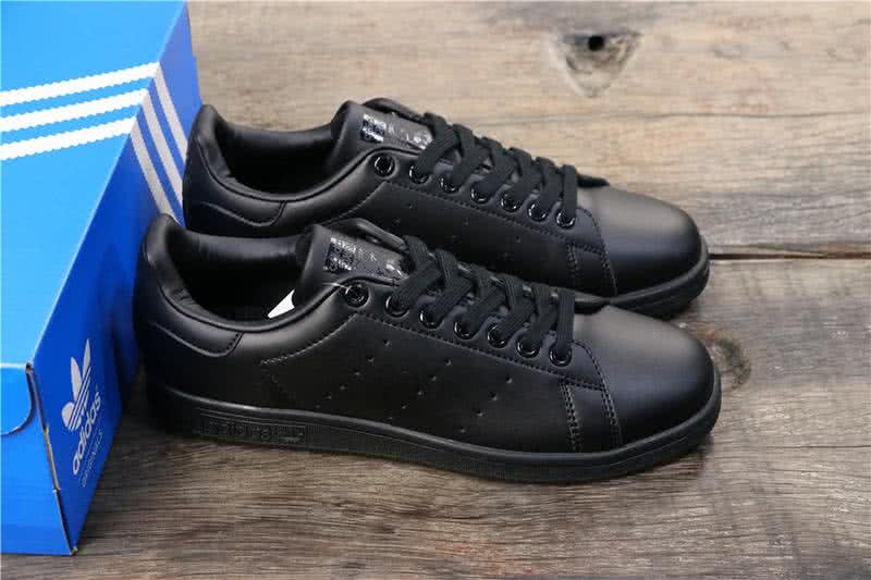 Adidas Stan Smith Men Women Black Shoes 8