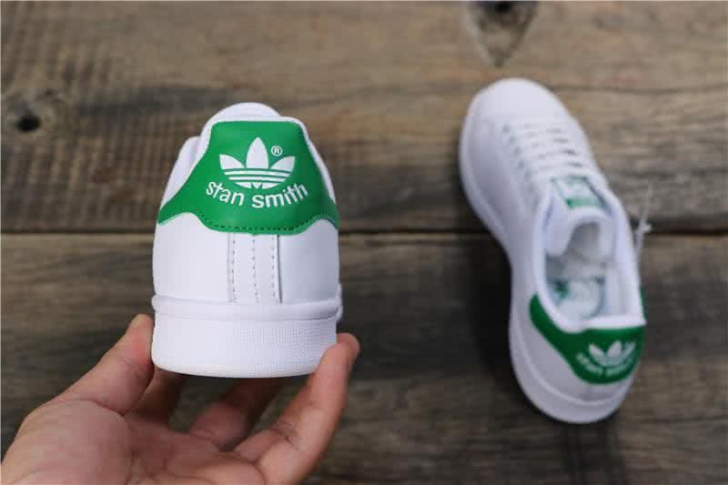 Adidas Stan Smith Men Women White Green Shoes 5