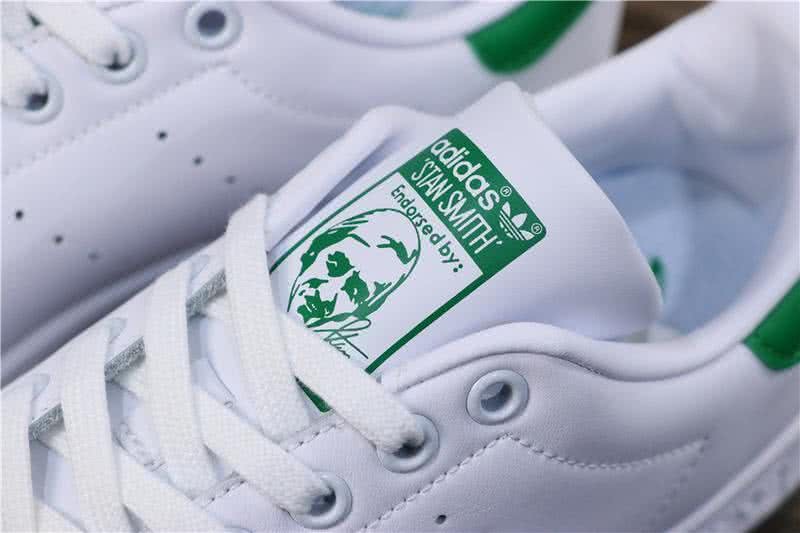 Adidas Stan Smith Men Women White Green Shoes 7