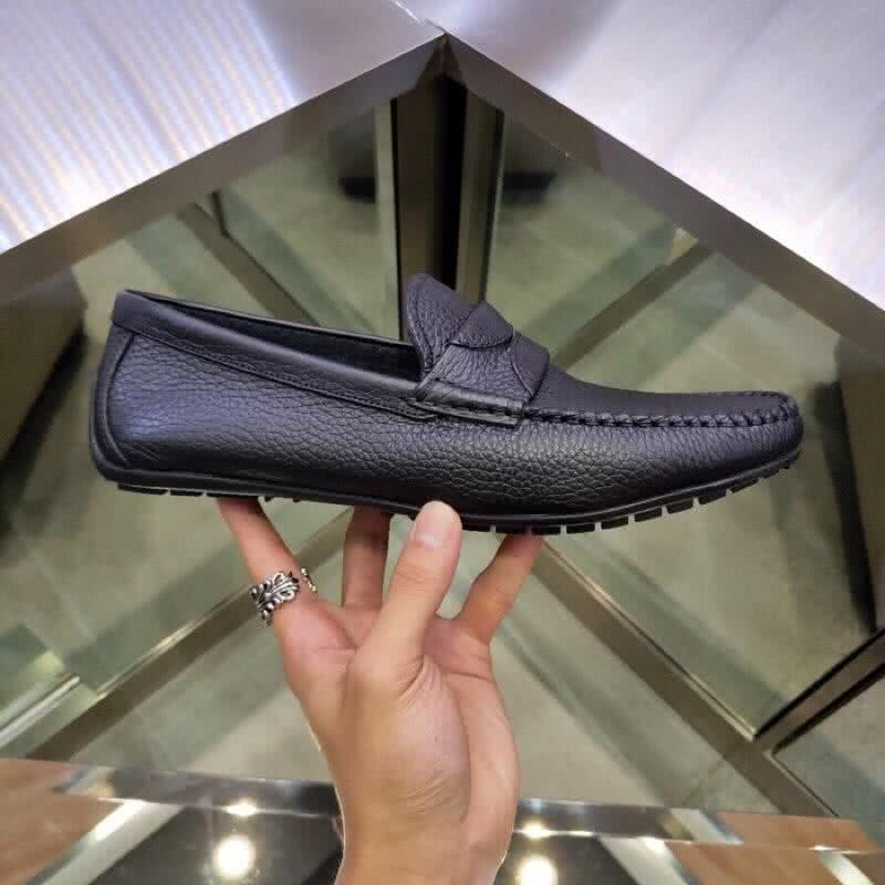 Dolce & Gabbana Loafers Black Leather Men 5