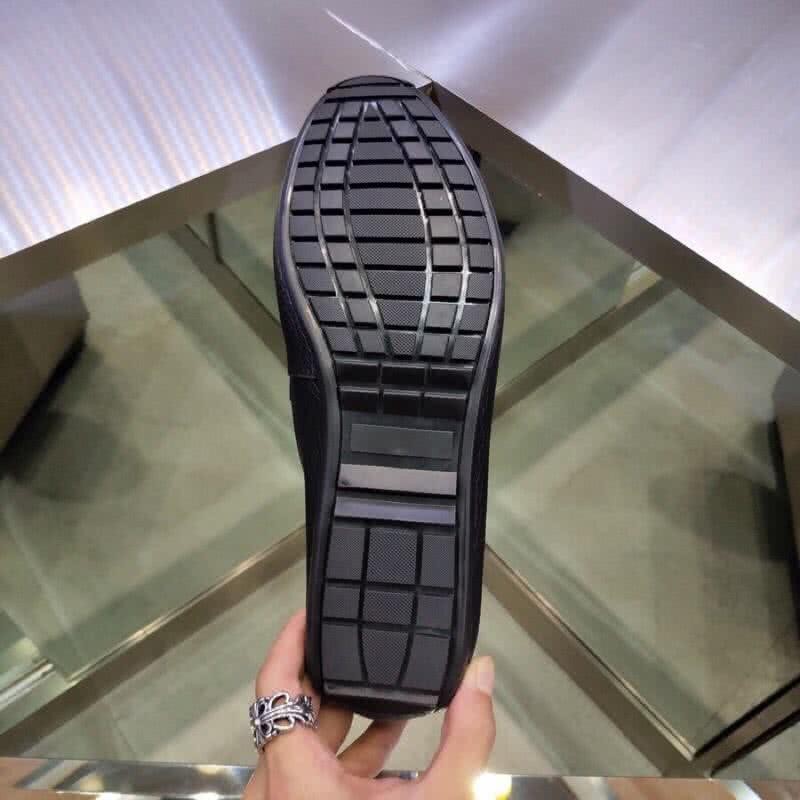 Dolce & Gabbana Loafers Black Leather Men 6