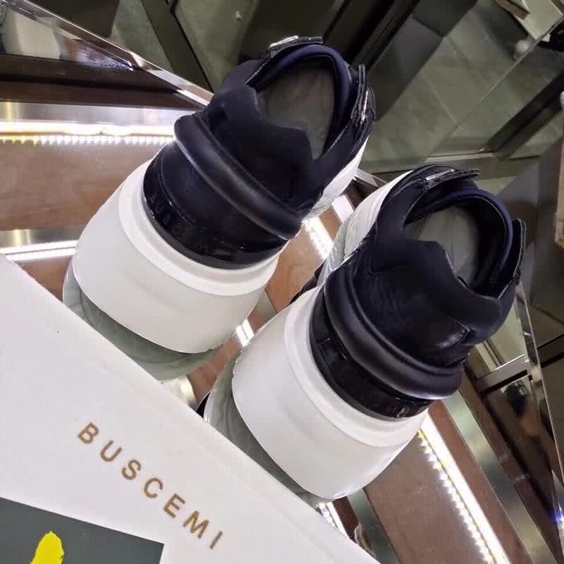 Buscemi Sneakers Black Navy Upper White Sole Men And Women 7