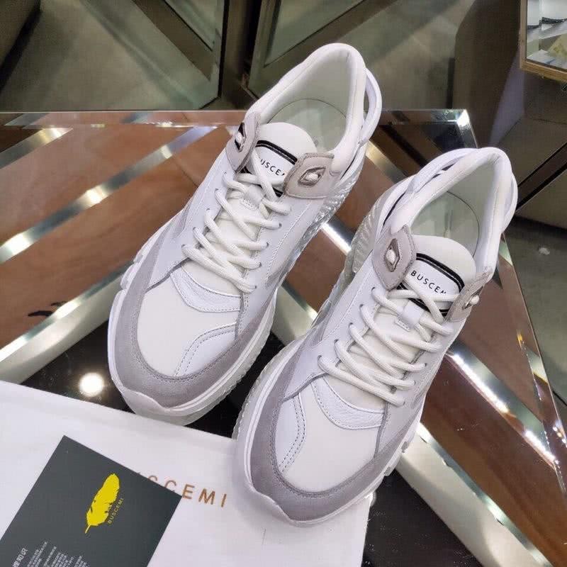 Buscemi Sneakers White And Grey Men And Women 2