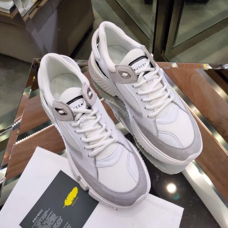 Buscemi Sneakers White And Grey Men And Women 4