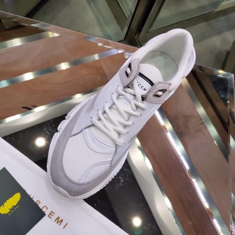 Buscemi Sneakers White And Grey Men And Women 7