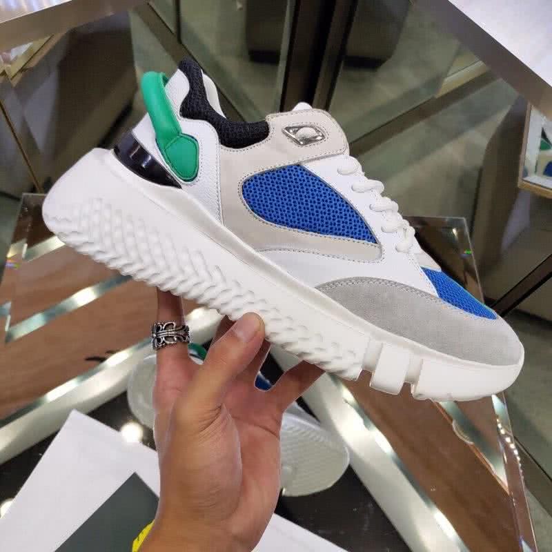 Buscemi Sneakers White Grey Blue Green Men And Women 6