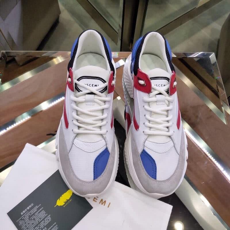 Buscemi Sneakers White Grey Blue Red Men And Women 2