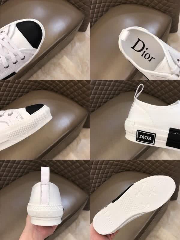 Dior Sneakers Lace-ups White And Black Men 9