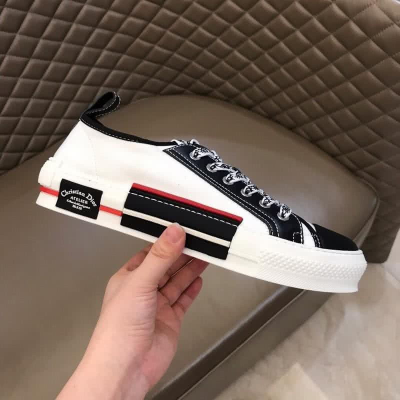Dior Sneakers Lace-ups White Black Red Men 6