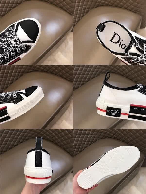 Dior Sneakers Lace-ups White Black Red Men 9