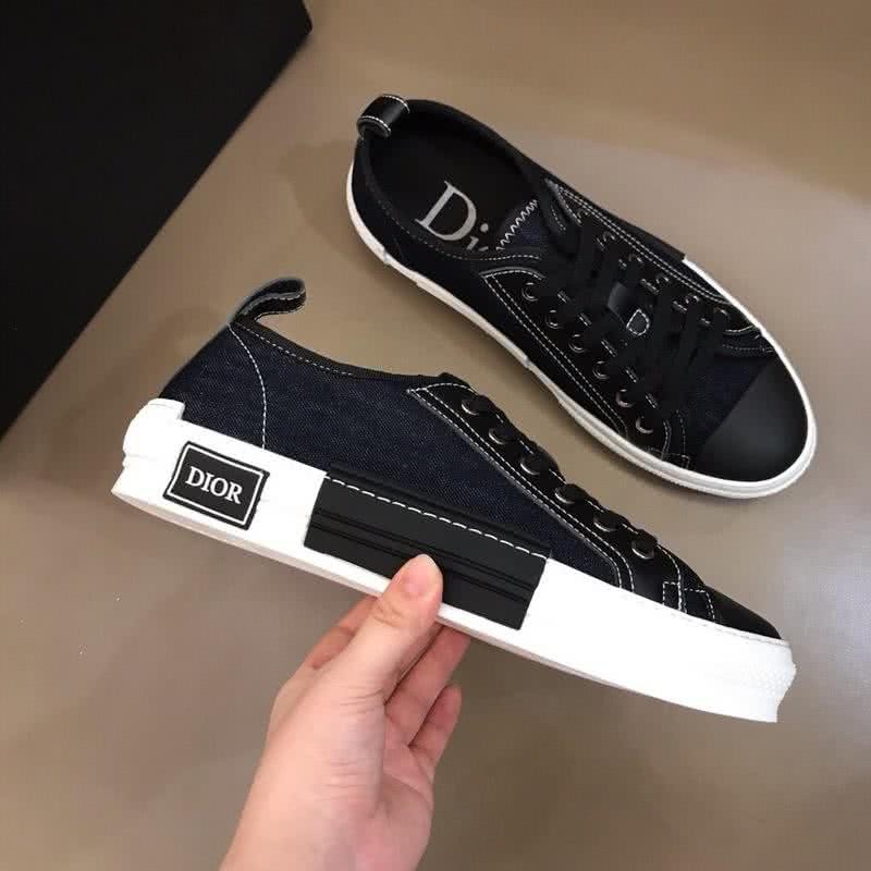 Dior Sneakers Lace-ups Black Upper White Sole Men 4