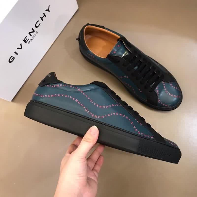 Givenchy Sneakers Red Letters All Black  Men 4