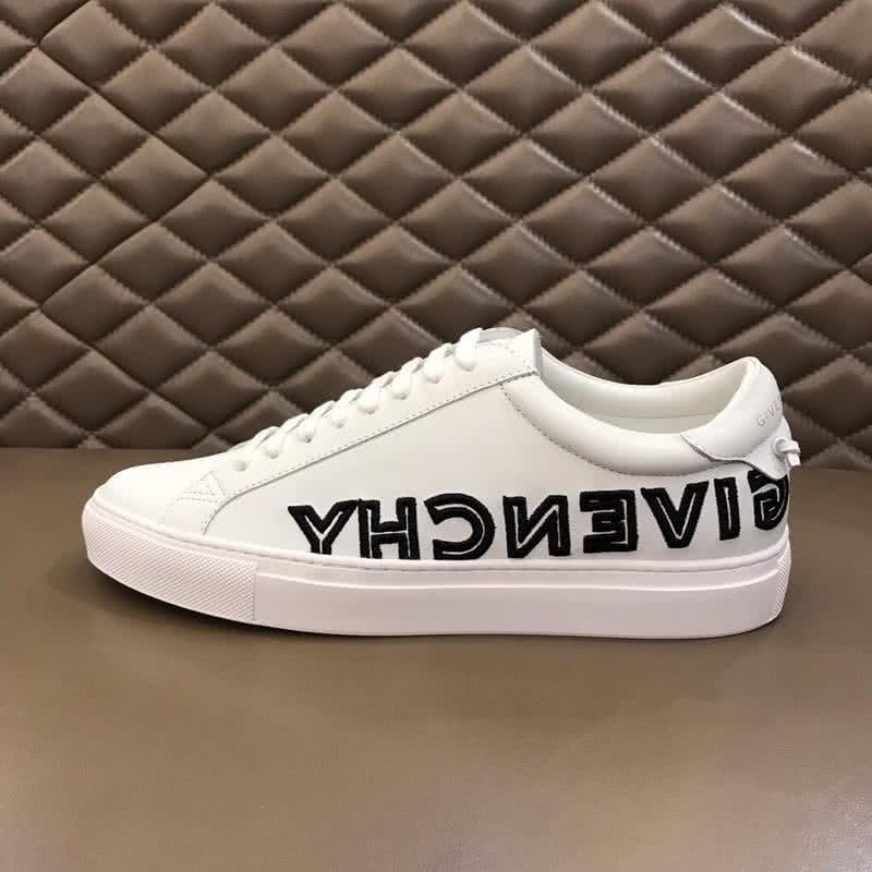 Givenchy Sneakers Black Letters White Men 5