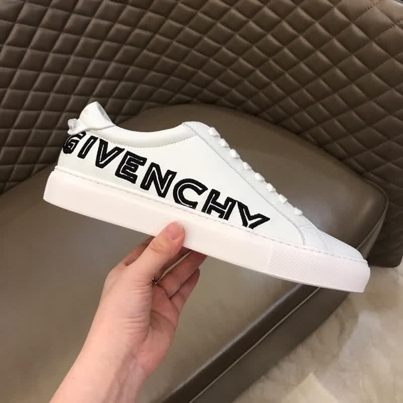 Givenchy Sneakers Black Letters White Men 6