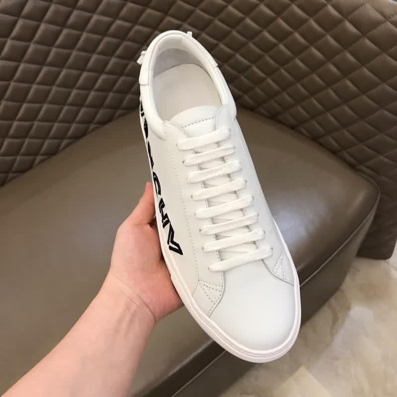 Givenchy Sneakers Black Letters White Men 7