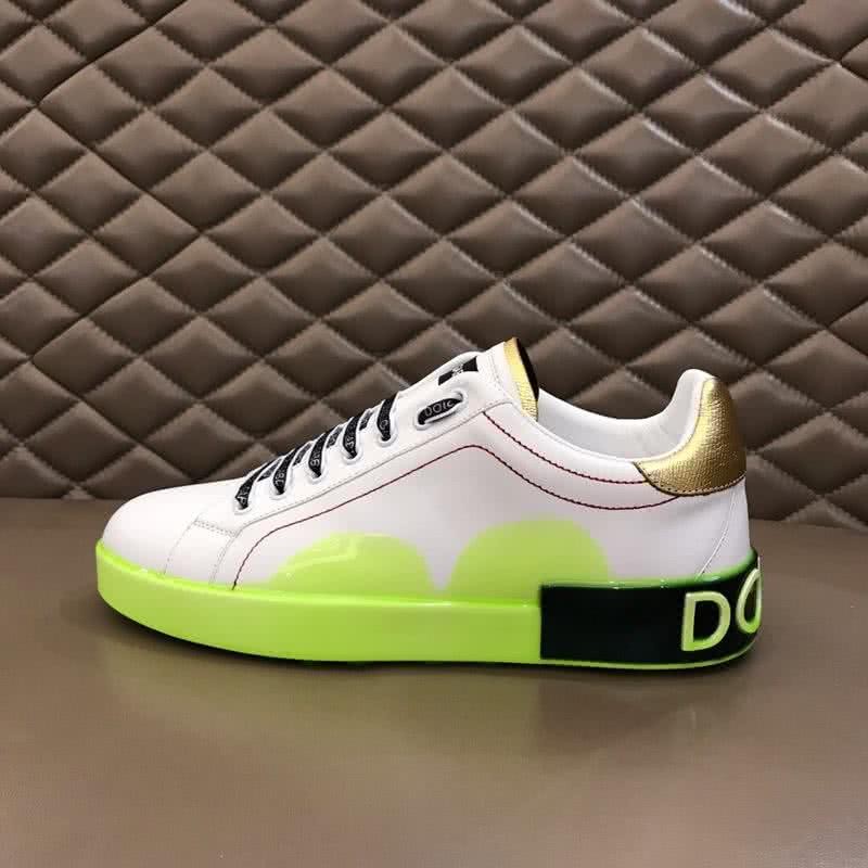 Dolce & Gabbana Sneakers White Green Black Men 6