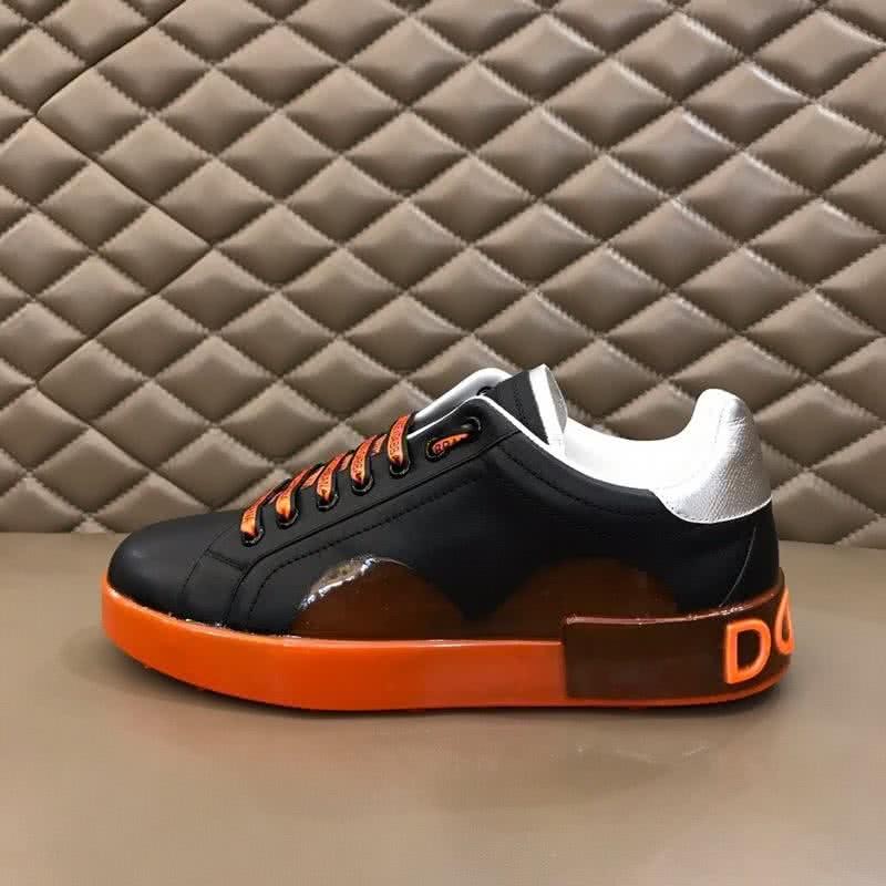 Dolce & Gabbana Sneakers Black And Orange Men 5