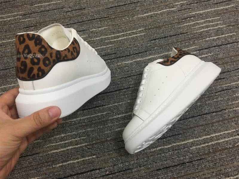 Alexander McQueen Shoes White Leopard Men Women 5
