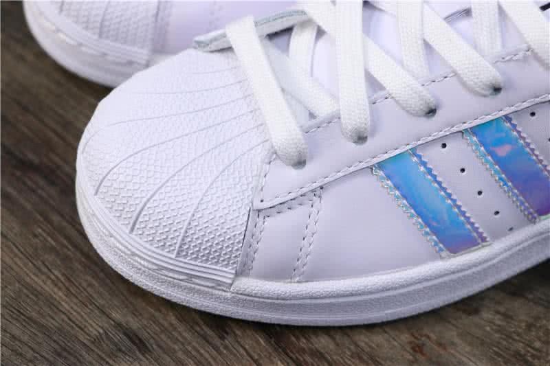 Adidas Originals Superstar Shoes White&Blue Men/Women 5