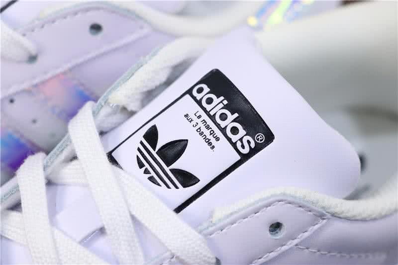Adidas Originals Superstar Shoes White&Blue Men/Women 6