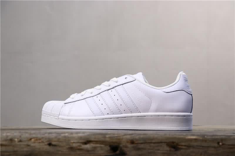 Adidas Originals Superstar Shoes All White Men/Women 1