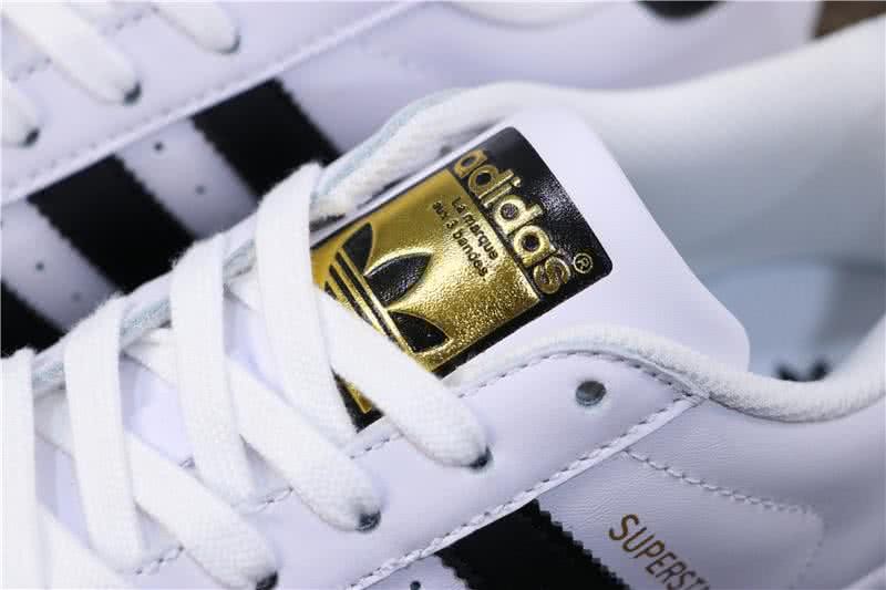 Adidas Originals Superstar White Black Men Women Shoes 6